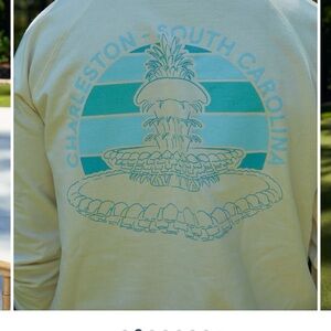 Sewing Down South Charleston South Carolina Pineapple Graphic Crewneck